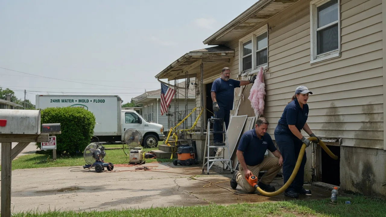 Water Damage Repair in Coosada, AL near me